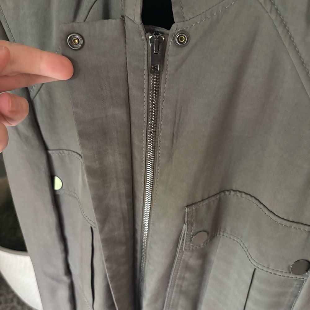 JOSEPH utility bomber-style jacket olive green‎ 38 - Picture 5 of 9